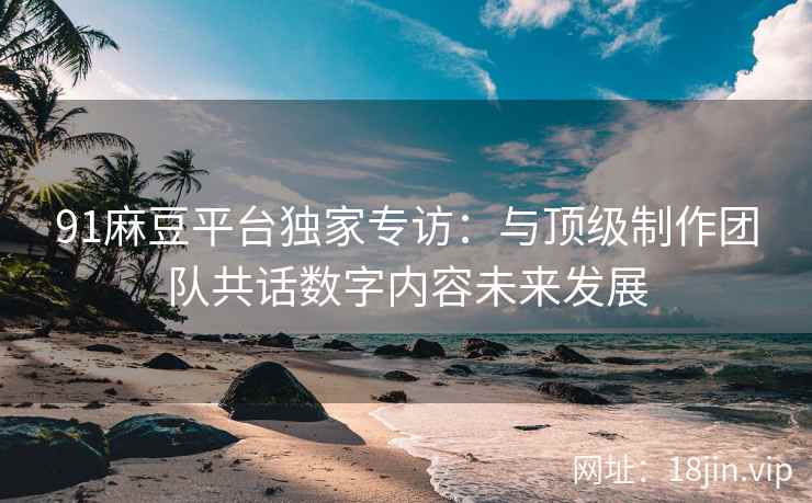 91麻豆平台独家专访：与顶级制作团队共话数字内容未来发展